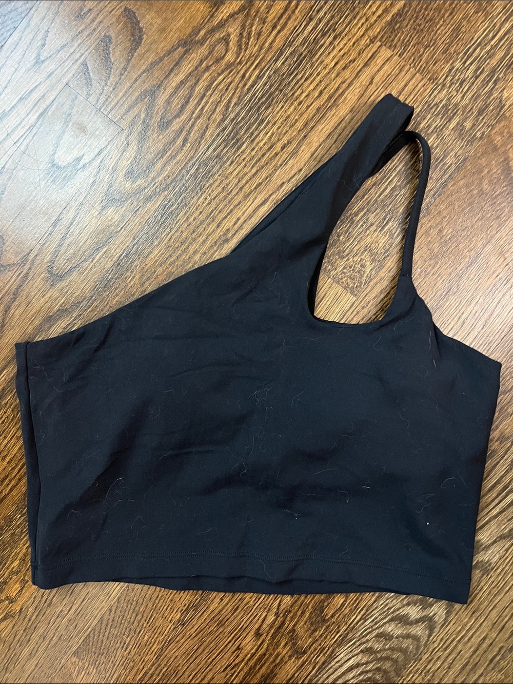 Athleta transcend asymmetrical crop -M